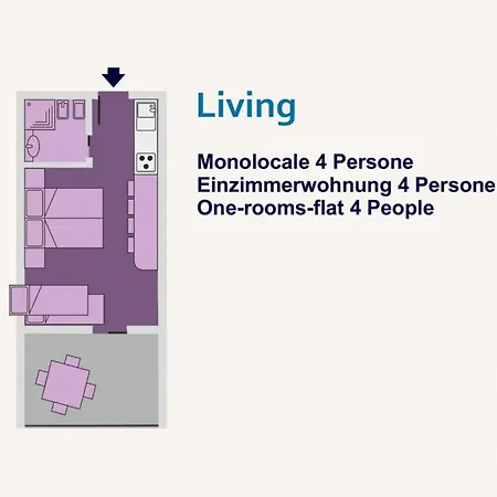 Appartement Functional Apartment-beahost *